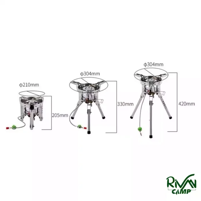 سرشعله شلنگ دار بی آر اس مدل BRS-69A