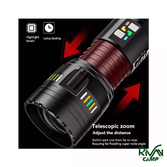 چراغ قوه کینساچ مدل KS-G601Pro