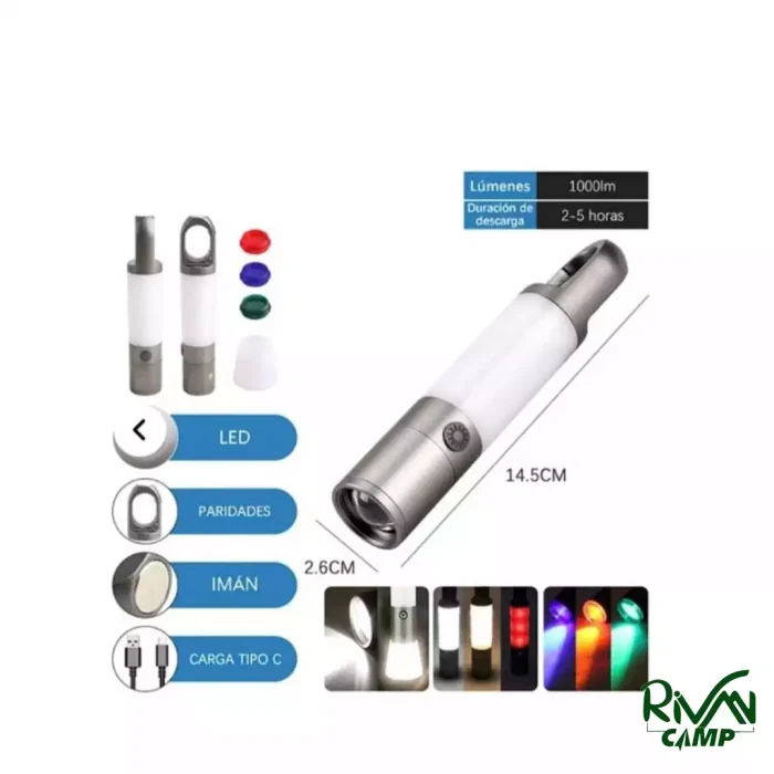 چراغ قوه فانوسی زوم دار کینساچ مدل KS-S007