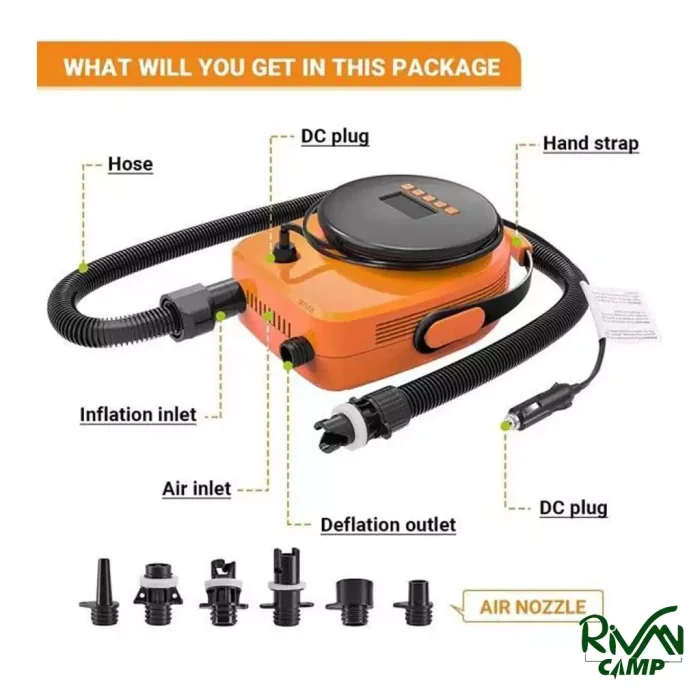 پمپ باد کینگ کمپ مدل KA2106 Air Pump