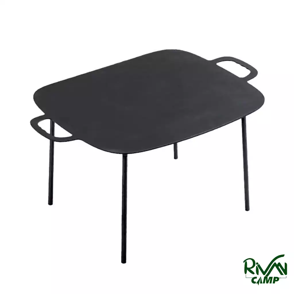 ماهیتابه باربیکیو نیچرهایک با پایه فلزی نچسب مدل NH20SK003