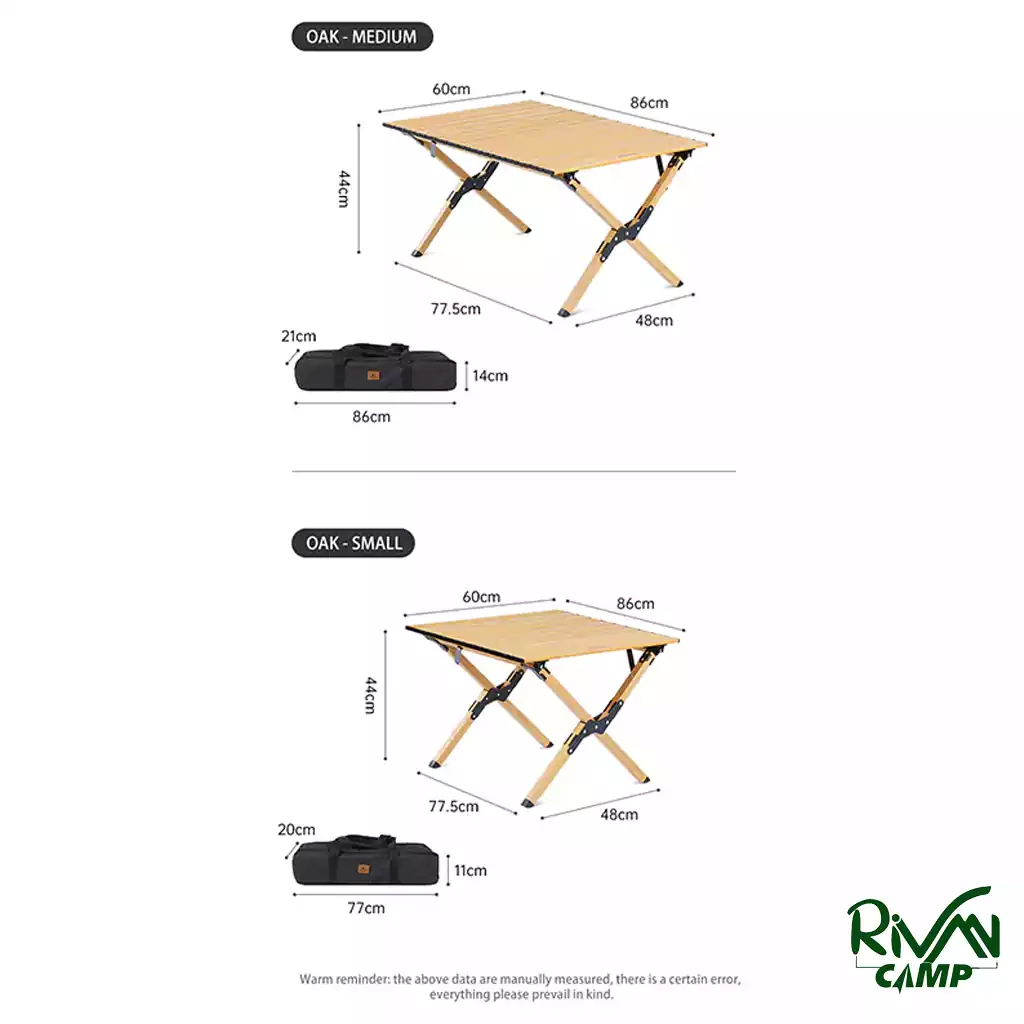میز آلومینیومی نیچرهایک خاکی مدل CNK2300JU010