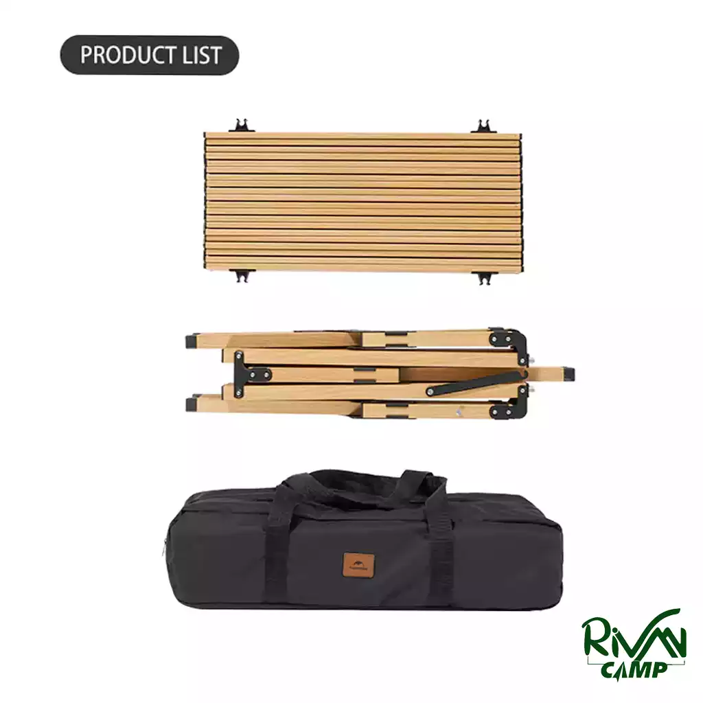 میز آلومینیومی نیچرهایک خاکی مدل CNK2300JU010
