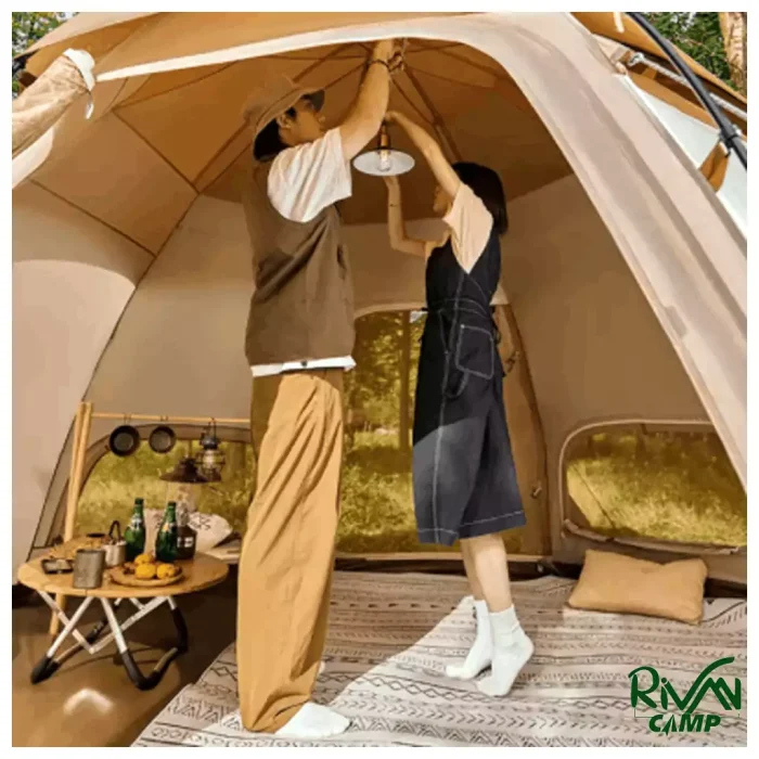 چادر هشت ضلعی 3-4 نفره نیچرهایک مدل NH22ZP012