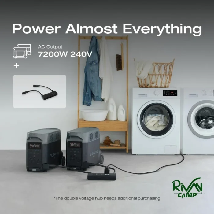 پاور استیشن 3600 وات ECOFLOW مدل DELTA PRO