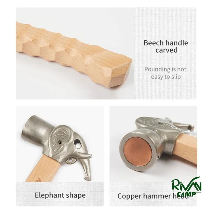 چکش چادر نیچرهایک سری Elephant مدل CNH22ZP022