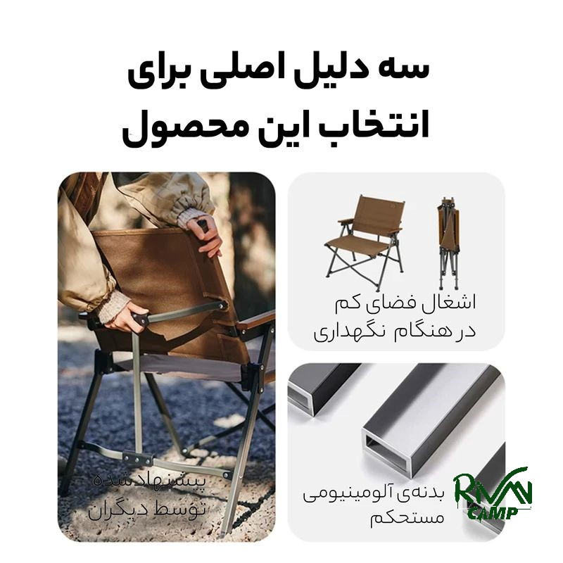 صندلی تاشو نیچرهایک سری Twilight L04 مدل CNK2300JJ018