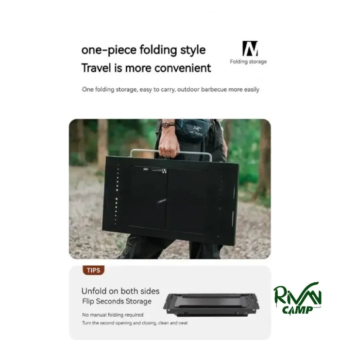 اجاق هیزمی نیچرهایک مدل CNK2350CF018