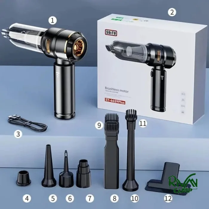 جت فن و جارو شارژی ام دی اچ ال مدل SW-121